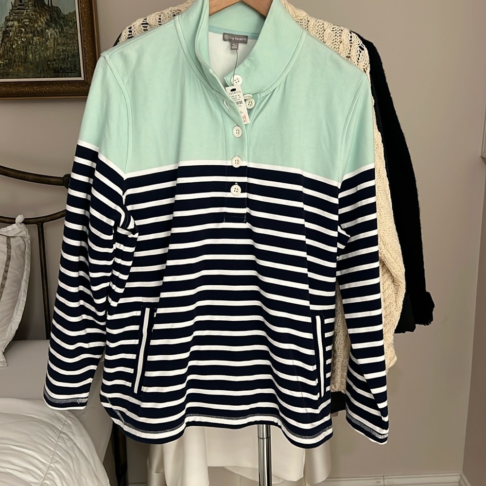 Striped sweatshirt